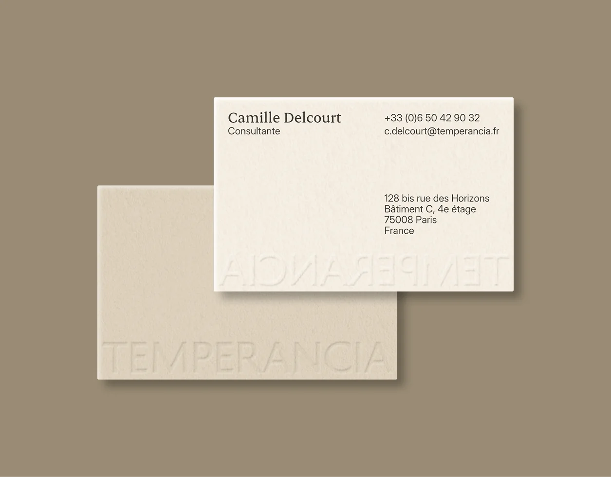 Business card design